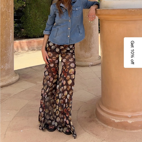 Insomnia Studio - Mesh Trousers - Moon design - XS/S - Picture 3 of 3